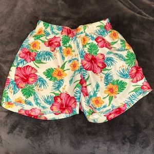 Chubbies Small Floral Swim Trunk Shorts